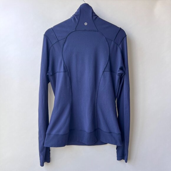 Lululemon Bhakti Yoga Jacket, Blue, Size 10 P12 - Picture 5 of 12